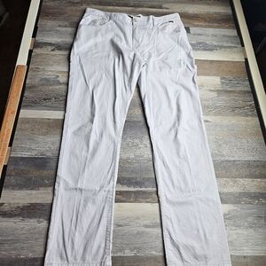 Travis Mathew Men's 34x32 Open to Close Pants in Heather Sleet